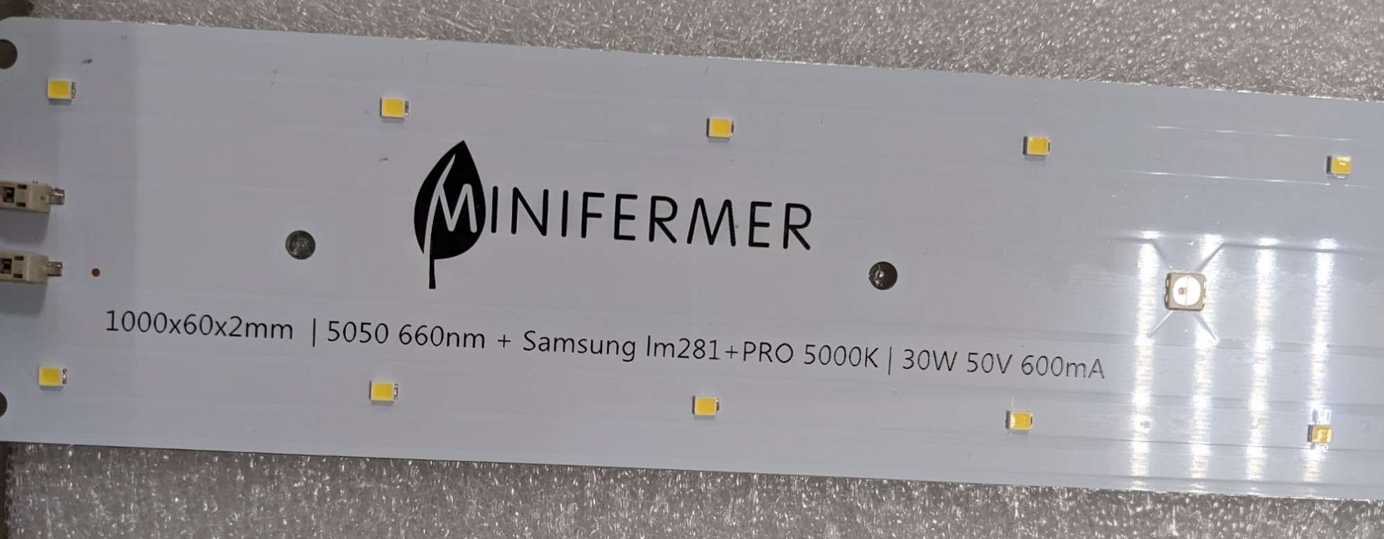 MINIFERMER Набор с двумя модулями по 30 Вт 100 см и бескорпусным драйвером