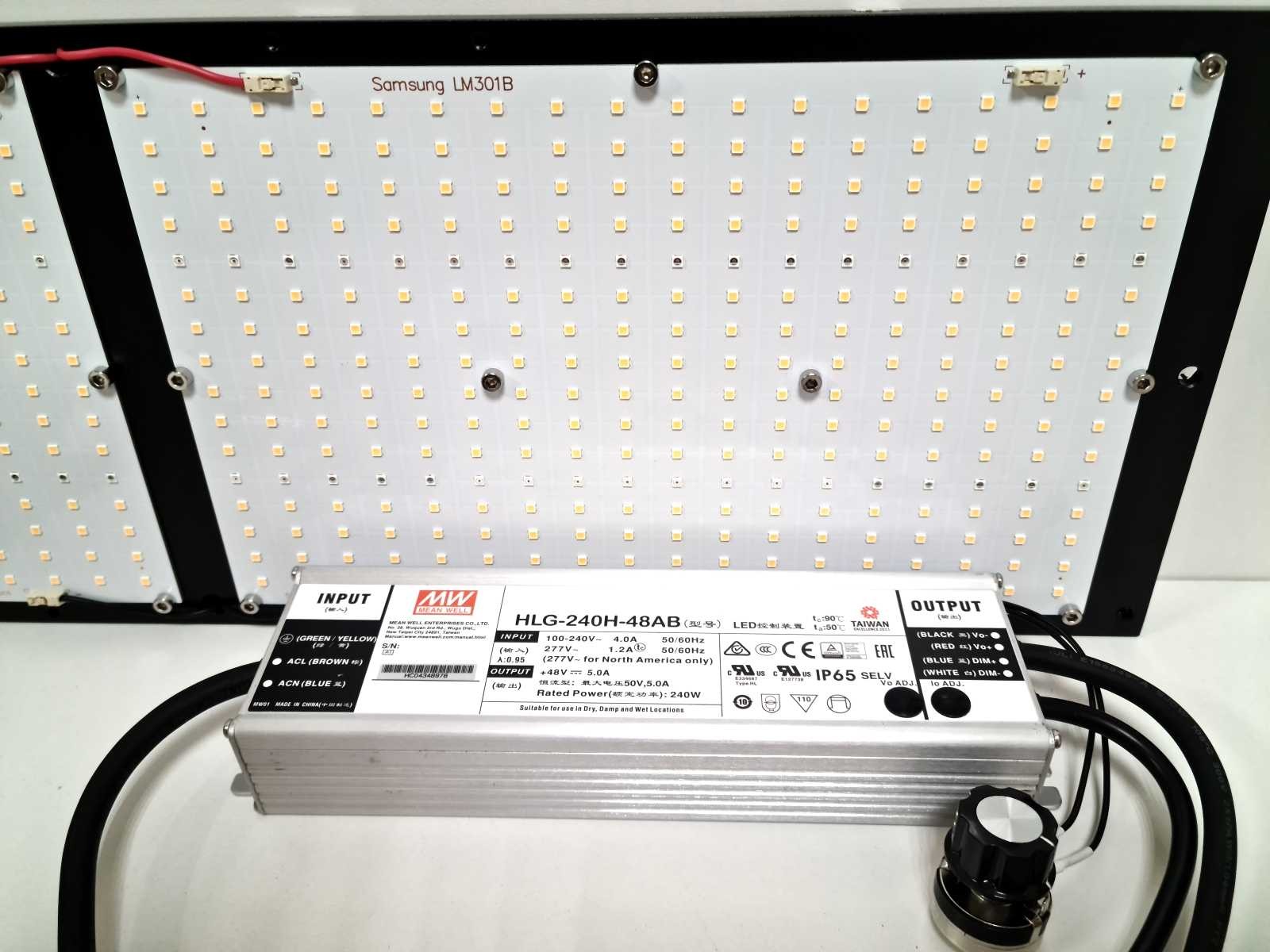 Светильник для растений Quantum Board Samsung LM301B+660nm 250 Вт